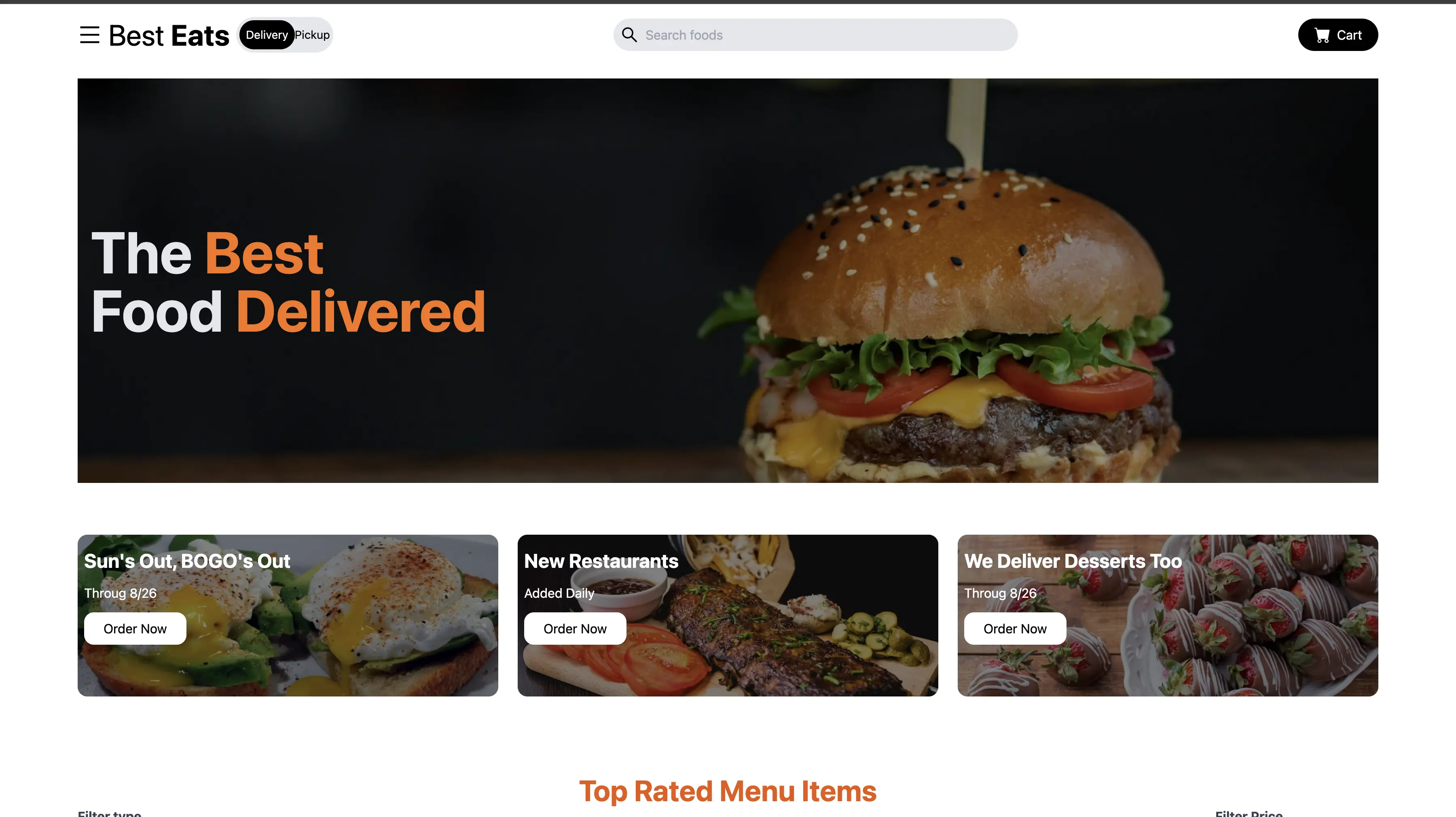 Restaurant Website